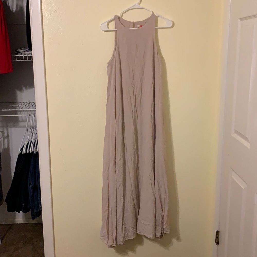 Pale Pink Maxi Dress